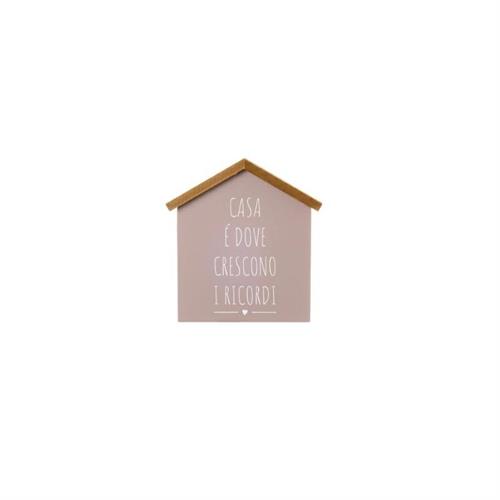 Targhetta in legno My Home mod.A