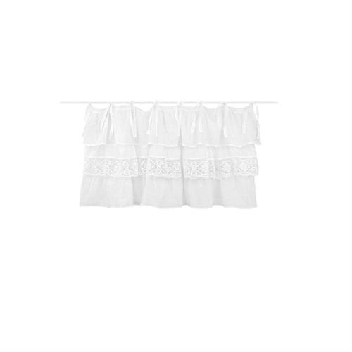 Coppia Mantovane Etoile Crochet bianche